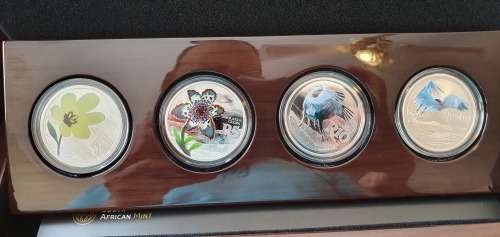 2017 SA Mint Colour Coin Prestige Set, Man And The Biosphere, Brand new sealed