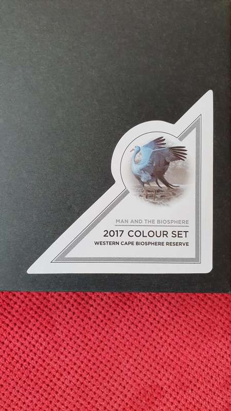 2017 SA Mint Colour Coin Prestige Set, Man And The Biosphere, Brand new sealed