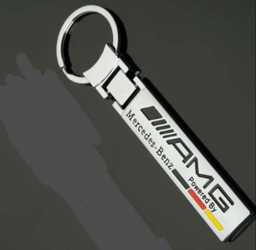 Mercedes Benz Powered By AMG Metal Keyring Keychain, Good Quality, R130 each