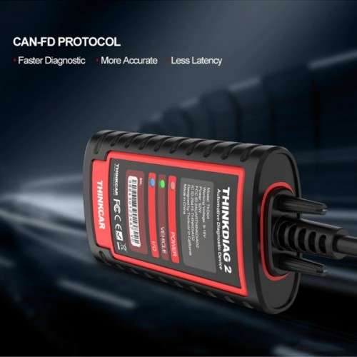 New THINKDIAG 2 ALL Car Brands CAN FD protocol OBD2 Diagnostic Tool Active TestBi-Directional R4399