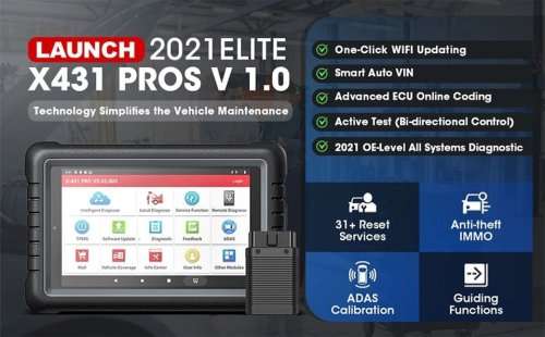 Latest ORIGINAL LAUNCH X431 Pros ProS V Bluetooth Comprehensive Diagnostic Kit