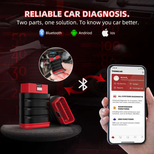 Thinkcar THINKSAFE OBD2 Bluetooth Full System Diagnostic Tool