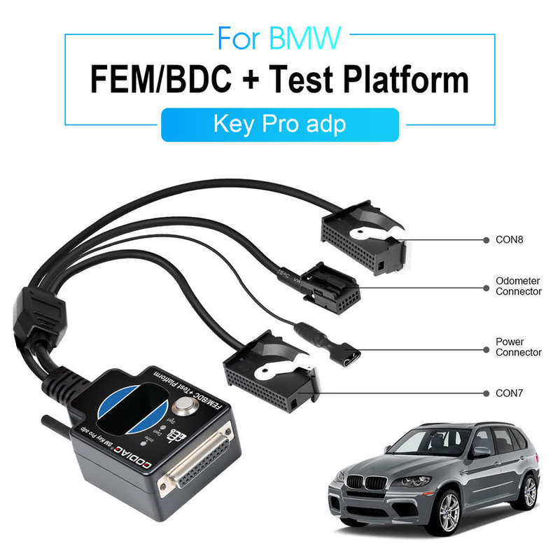 GODIAG BMW FEM BDC New Type Test Platform 4 Bench Connection works Lonsdor Autel IM608 VVDI2, CGDI