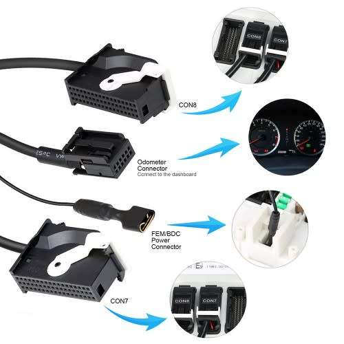 GODIAG BMW FEM BDC New Type Test Platform 4 Bench Connection works Lonsdor Autel IM608 VVDI2, CGDI