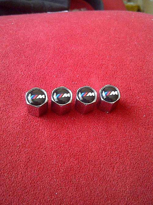 BMW M Sport/M Tech Metal Tyre Valve Caps, Set of 4, R75
