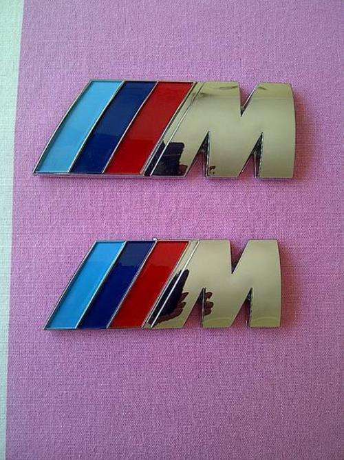 BMW M Sport/M Tech Sport 3D Chrome Finish Badge, 2 Sizes, R80 each