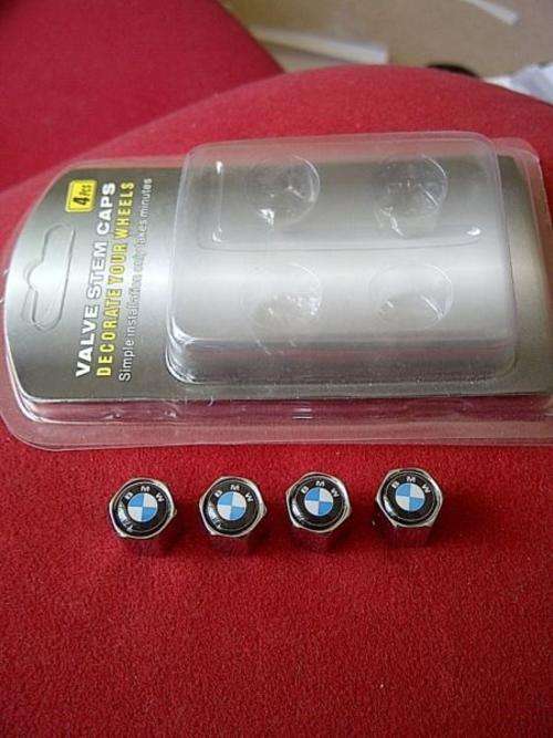 BMW Metal Tyre Valve Caps, Good quality, R75 per set