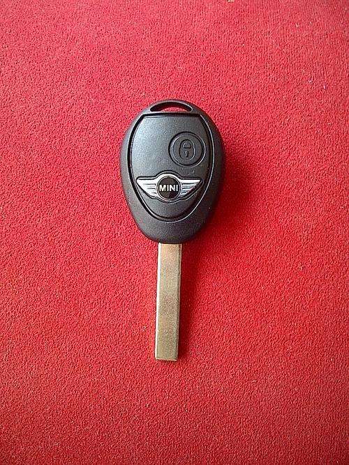 MINI 2 Button remote key case/shell/fob + blank blade, R110 each