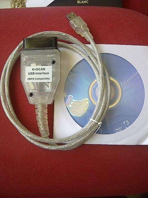BMW INPA / Ediabas K+DCAN USB Interface Diagnostic Interface + Software, LOCAL STOCK, R449