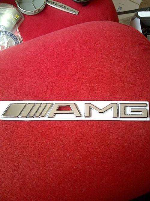 Mercedes Benz AMG 3D Metal Boot Rear Badge/emblem/decal/logo, Excellent quality, R150
