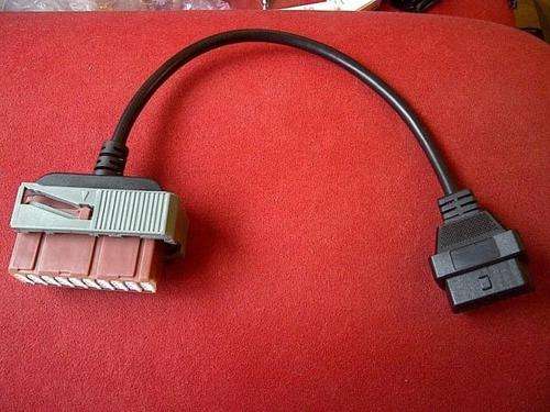 Citroen/Peugeot 30 Pin Cable Adapter, Converts to 16 Pin OBDII, LOCAL STOCK, R180