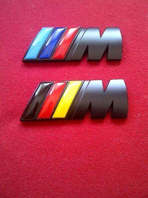 BMW M Sport/M Tech 3D Black Metal Boot Badge, High quality, 2 Colour options, R125 each
