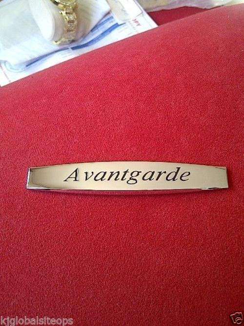 Mercedes Benz AVANTGARDE 3D Aluminium Fender Badge, High quality, R100 each