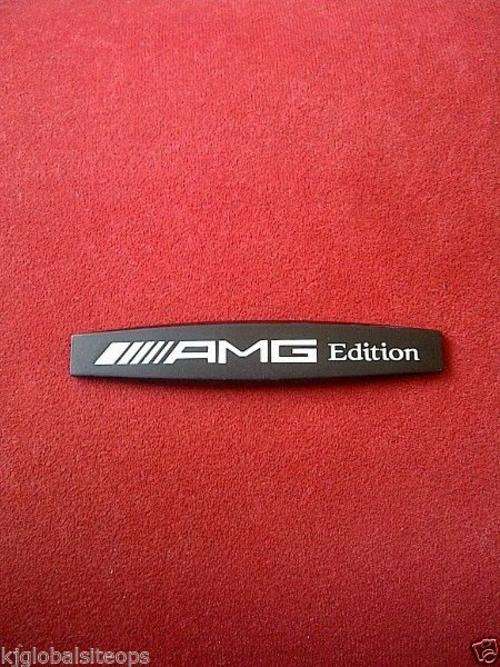 Mercedes AMG Edition 3D Aluminium Black Fender Badge, High quality, R120 each
