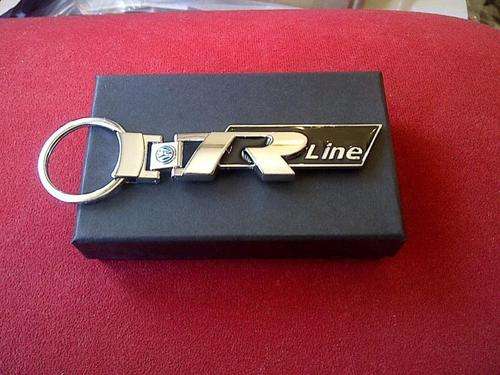 VW RLine/R Line Metal Keychain/Keyring, R110 each