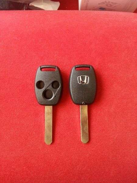HONDA 3 Button Remote key replacement case shell fob