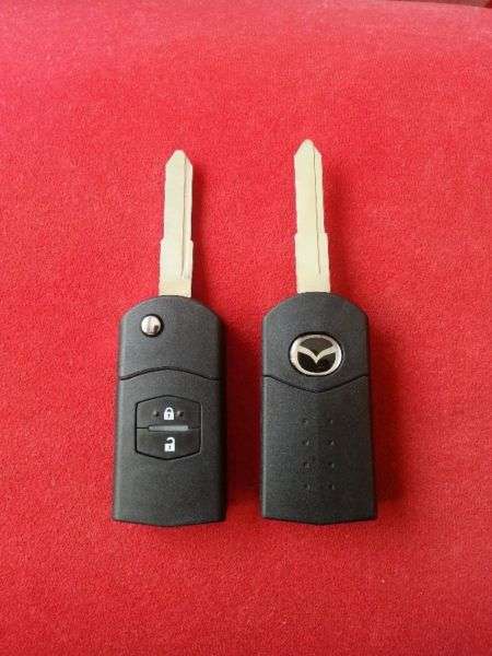 MAZDA 2 Button Flip Key Replacement Case/Shell/Fob, Mazda 3/5/6, Brand New, R130 each