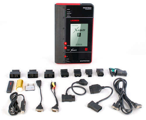 ORIGINAL LAUNCH X431 IV Master Comprehensive Vehicle Diagnostic Tool: Full Set incl. PRINTER, R15999
