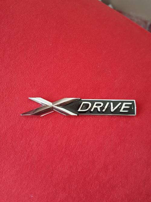 BMW X DRIVE X-DRIVE Metal Badge Emblem