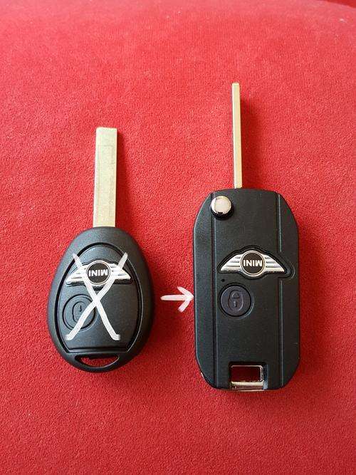 Mini Cooper 2 button Flip Key Conversion Case Fob