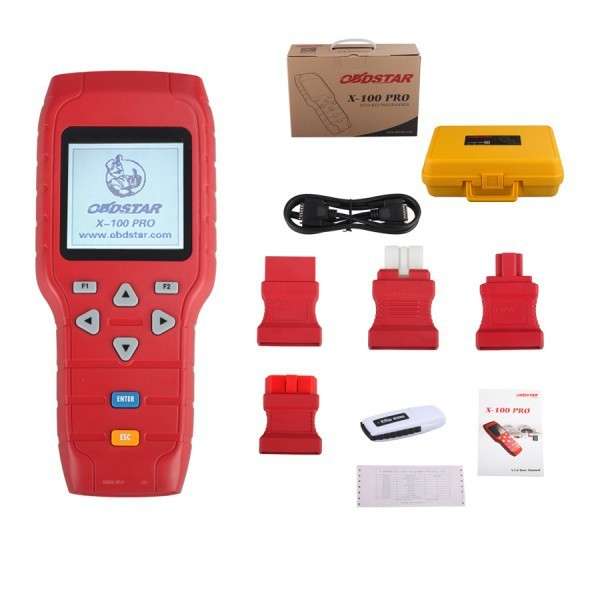 New OBDSTAR X-100 PRO Auto Key Programmer Type C plus D