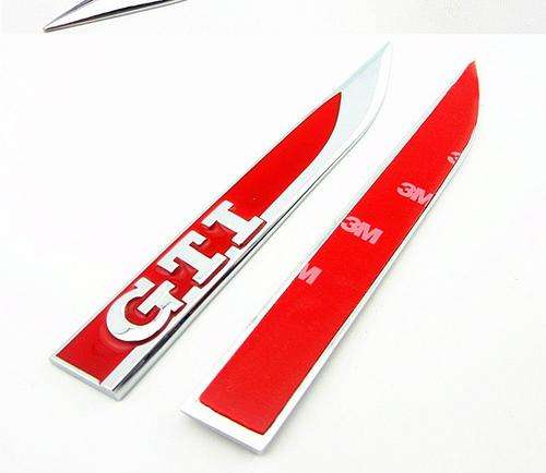 Golf 7 Golf VII GTI Wing Metal Badge Emblem Logo