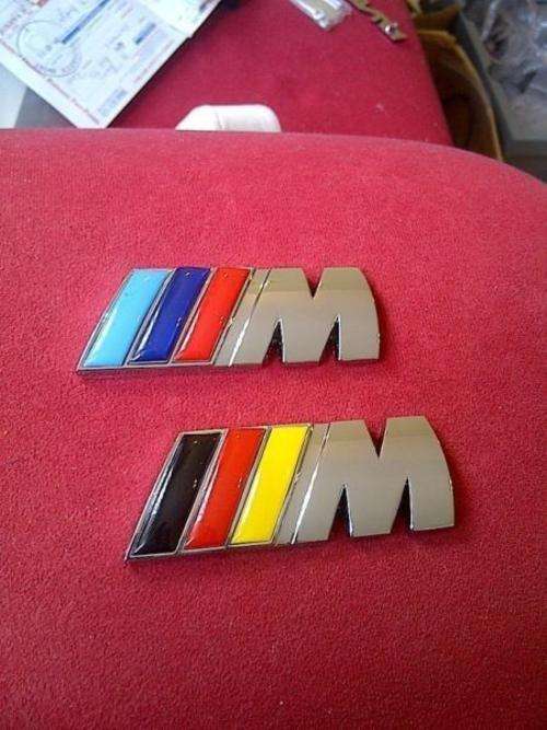 BMW M Sport/M Tech 3D METAL Boot Badge, High quality, 2 Colour options, R180 each