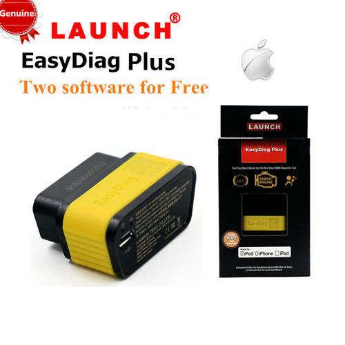 Original LAUNCH EasyDiag Plus OBD2 Diagnostic Tool, Includes 2 FREE Car Softwares, Brand New, R999