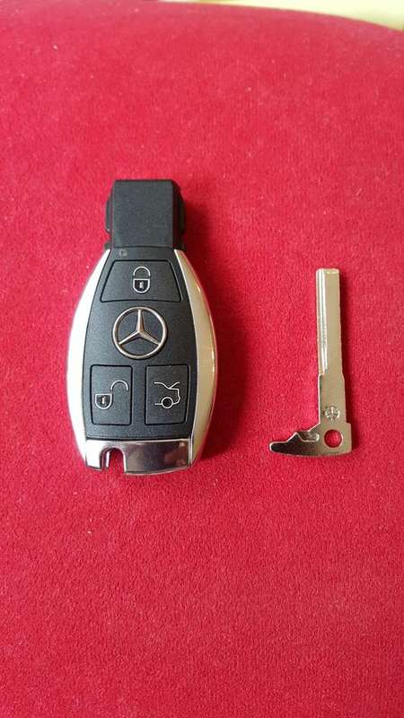 Mercedes Benz 3 Button Remote Smart Key, 433Mhz, BGA chip, Brand New, R799