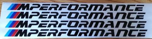 BMW M PERFORMANCE Vinyl Decal Sticker, High quality R110 each