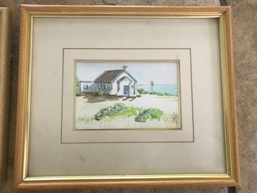 Patsy Glenday Original Watercolour Framed