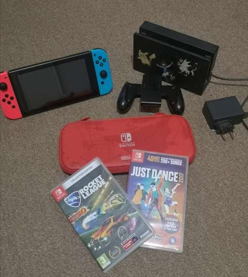 Nintendo Switch, Accessories, and Games