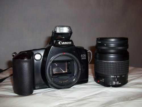Canon EOS 3000 35mm Film Camera... with 28-80mm lens