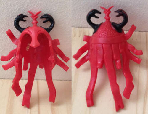 Vintage HEAD DRESS for MUMM-RA figure Thundercats 1985 from Early Manga style tv show