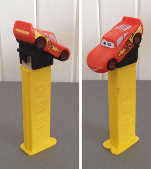 PEZ LIGHTNING MCQUEEN from DISNEY PIXAR CARS movie