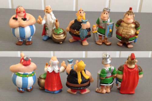 Kinder Joy Asterix COLLECTORS FIGURINES set of 5