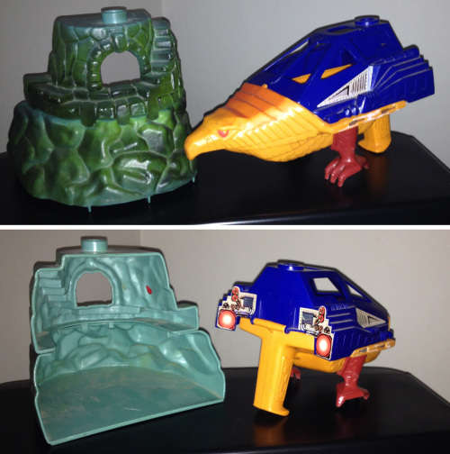 MOTU POINT DREAD & THE TALON FIGHTER from He-man Masters of the universe 1982