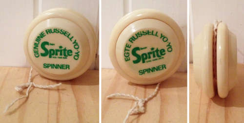 Super rare SPRITE RUSSELL YO-YO English & Afrikaans South Africa issue from 1976