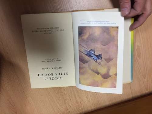Biggles Flies South by Captain W E Johns Reprinted 1946 with Dust Jacket