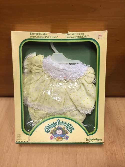 The super rare Cabbage Patch Kids outfit 100% licensed by Triang Pedigree Cape Town South Africa