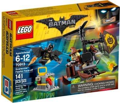 Lego 70913 The Batman Lego movie Scarecrow Fearful Face off - Mint in sealed box