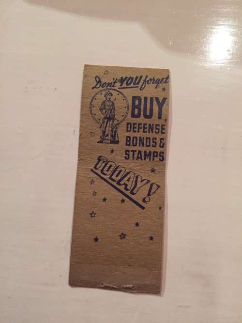 Matches Matchbox Match Book Military WW2 era USA American REMEMBER PEARL HARBOR - 1940s