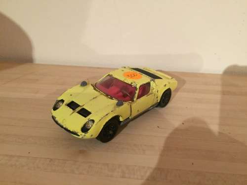 Corgi 342 Lamborghini P400 GT Miura FIGHTING BULL - 1973