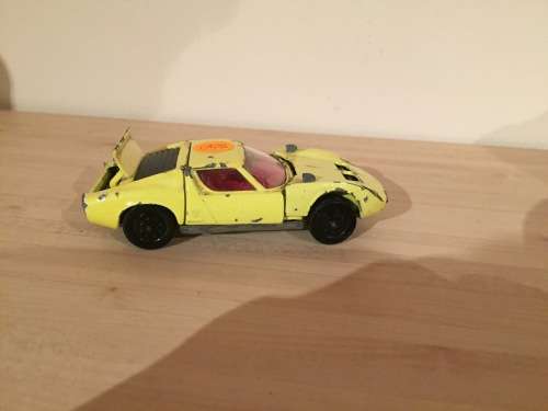 Corgi 342 Lamborghini P400 GT Miura FIGHTING BULL - 1973