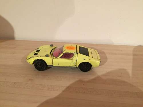 Corgi 342 Lamborghini P400 GT Miura FIGHTING BULL - 1973