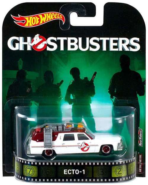HOTWHEELS RETRO - New GHOSTBUSTERS ECTO 1 movie car 1:64 - 2017 edition