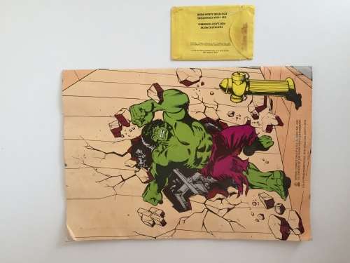 Extremely rare DC MARVEL SUPER HEROES SWOP SENSATION 1982 Colin Penn Promotions Durban South Africa