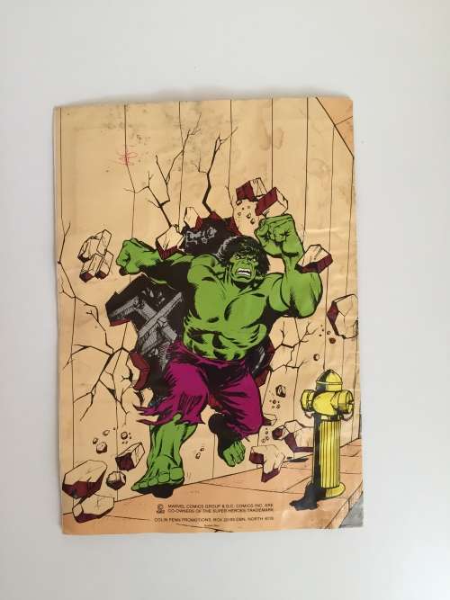 Extremely rare DC MARVEL SUPER HEROES SWOP SENSATION 1982 Colin Penn Promotions Durban South Africa