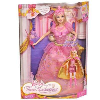 Barbie and The Three Musketeers movie CORINNE Doll - 100% COMPLETE by Mattel Toys