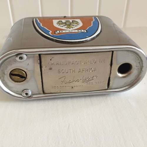 Vintage South Africa Barclays Bank Metal Table Mountain Money Box - 1960s 1950s